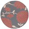 Safavieh Outdoor Cy7321-246A11 Courtyard Anthracite / Red Rug Area Rug Carpet